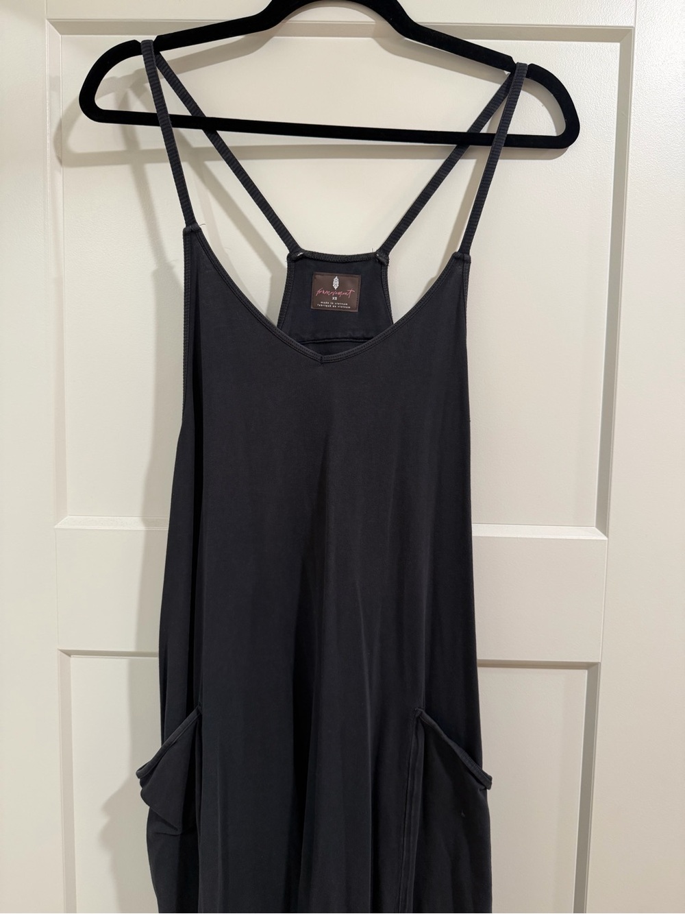 FP Movement by Free People Black Easy Jumpsuit with Side Pockets - Picture 2 of 4